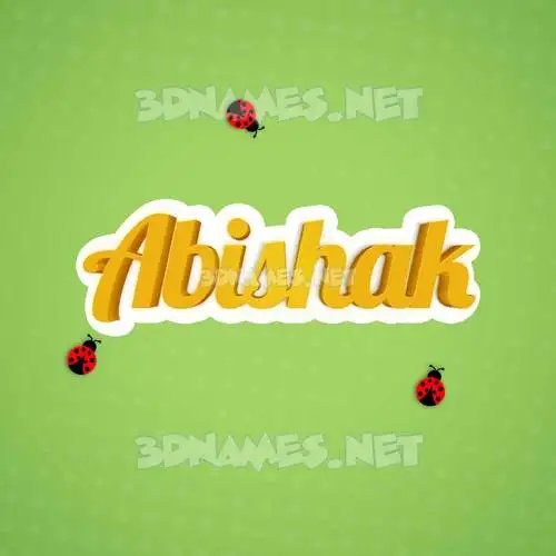 abishak in Ladybugs style - 3D name wallpaper abishak in Ladybugs style - 3D name wallpaper
