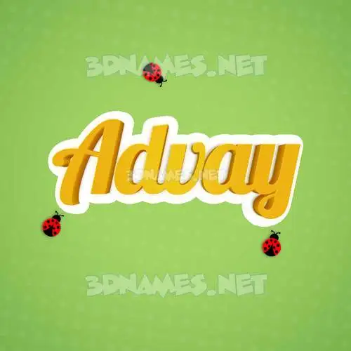 advay in Ladybugs style - 3D name wallpaper advay in Ladybugs style - 3D name wallpaper