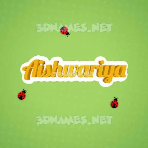aishwariya in Ladybugs style - 3D name wallpaper aishwariya in Ladybugs style - 3D name wallpaper