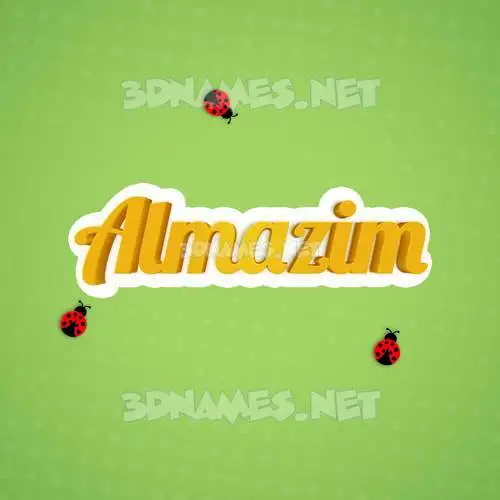 almazim in Ladybugs style - 3D name wallpaper almazim in Ladybugs style - 3D name wallpaper