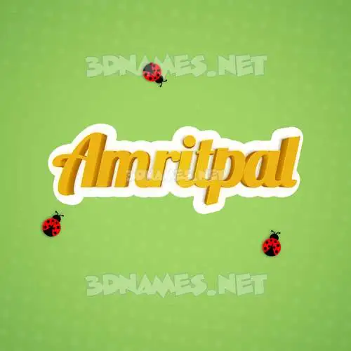amritpal in Ladybugs style - 3D name wallpaper amritpal in Ladybugs style - 3D name wallpaper