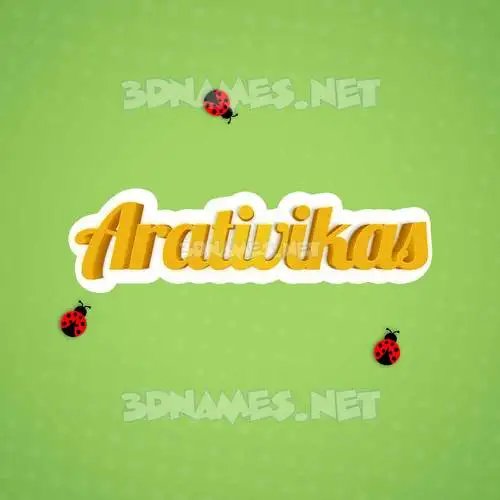 arativikas in Ladybugs style - 3D name wallpaper arativikas in Ladybugs style - 3D name wallpaper