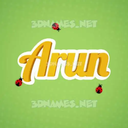 arun in Ladybugs style - 3D name wallpaper arun in Ladybugs style - 3D name wallpaper