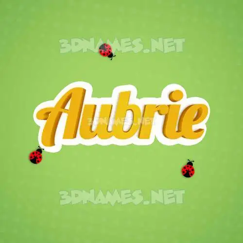 aubrie in Ladybugs style - 3D name wallpaper aubrie in Ladybugs style - 3D name wallpaper