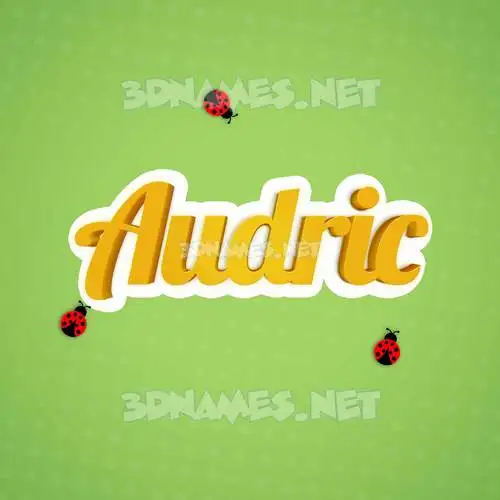 audric in Ladybugs style - 3D name wallpaper audric in Ladybugs style - 3D name wallpaper