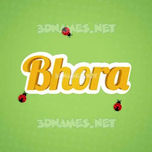 bhora in Ladybugs style - 3D name wallpaper bhora in Ladybugs style - 3D name wallpaper