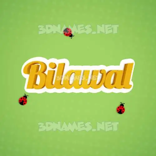 bilawal in Ladybugs style - 3D name wallpaper bilawal in Ladybugs style - 3D name wallpaper