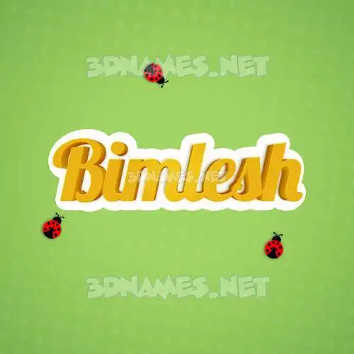 bimlesh in Ladybugs style - 3D name wallpaper bimlesh in Ladybugs style - 3D name wallpaper