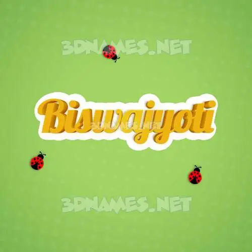 biswajyoti in Ladybugs style - 3D name wallpaper biswajyoti in Ladybugs style - 3D name wallpaper