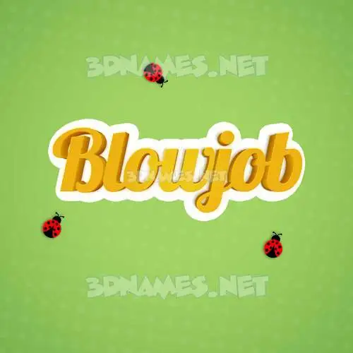 blowjob in Ladybugs style - 3D name wallpaper blowjob in Ladybugs style - 3D name wallpaper