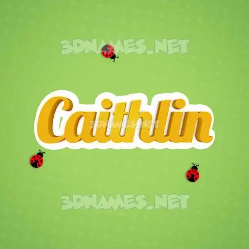 caithlin in Ladybugs style - 3D name wallpaper caithlin in Ladybugs style - 3D name wallpaper