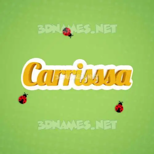 carrisssa in Ladybugs style - 3D name wallpaper carrisssa in Ladybugs style - 3D name wallpaper