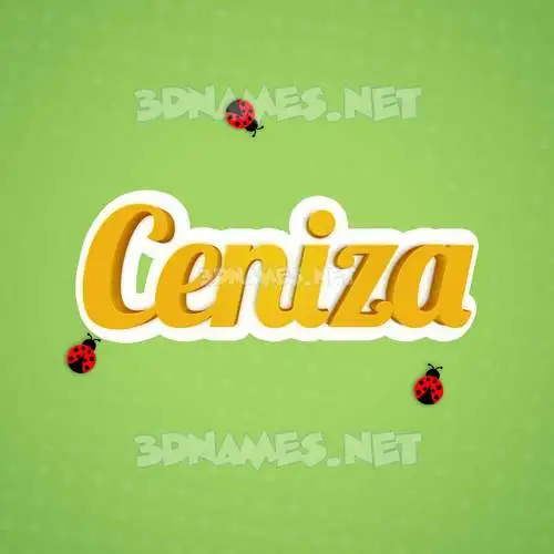 ceniza in Ladybugs style - 3D name wallpaper ceniza in Ladybugs style - 3D name wallpaper
