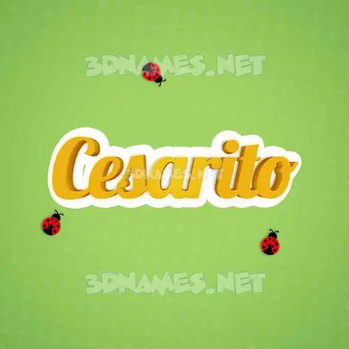 cesarito in Ladybugs style - 3D name wallpaper cesarito in Ladybugs style - 3D name wallpaper