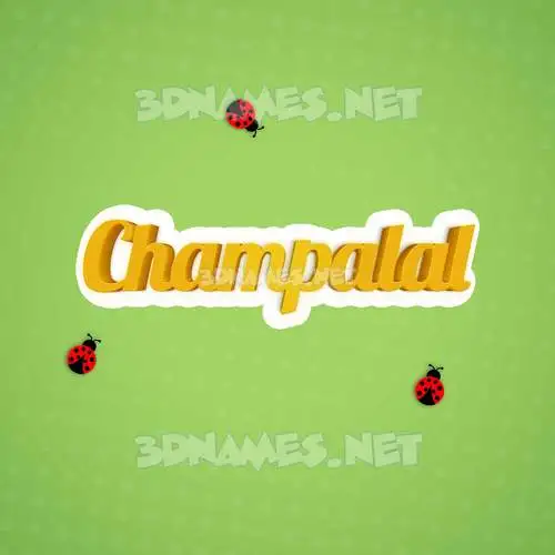 champalal in Ladybugs style - 3D name wallpaper champalal in Ladybugs style - 3D name wallpaper