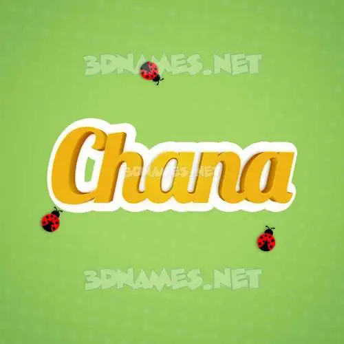 chana in Ladybugs style - 3D name wallpaper chana in Ladybugs style - 3D name wallpaper