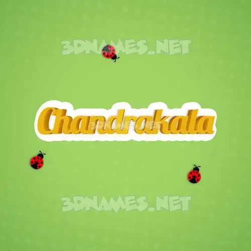 chandrakala in Ladybugs style - 3D name wallpaper chandrakala in Ladybugs style - 3D name wallpaper