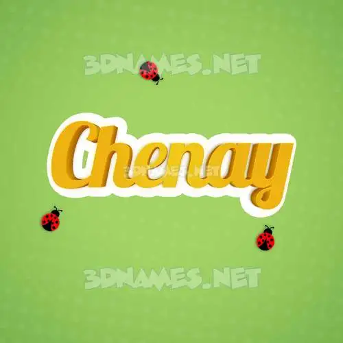 chenay in Ladybugs style - 3D name wallpaper chenay in Ladybugs style - 3D name wallpaper