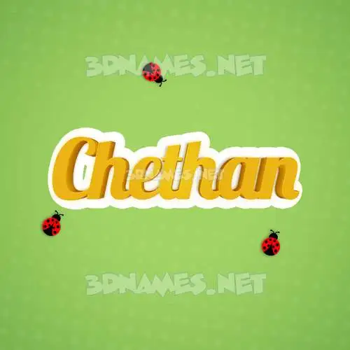 chethan in Ladybugs style - 3D name wallpaper chethan in Ladybugs style - 3D name wallpaper