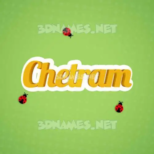 chetram in Ladybugs style - 3D name wallpaper chetram in Ladybugs style - 3D name wallpaper