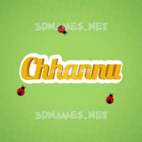chhannu in Ladybugs style - 3D name wallpaper chhannu in Ladybugs style - 3D name wallpaper