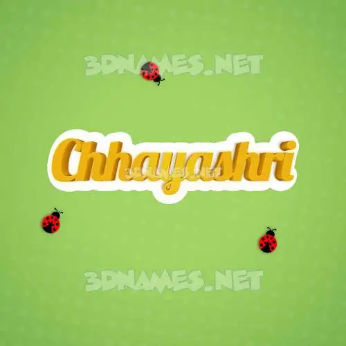 chhayashri in Ladybugs style - 3D name wallpaper chhayashri in Ladybugs style - 3D name wallpaper