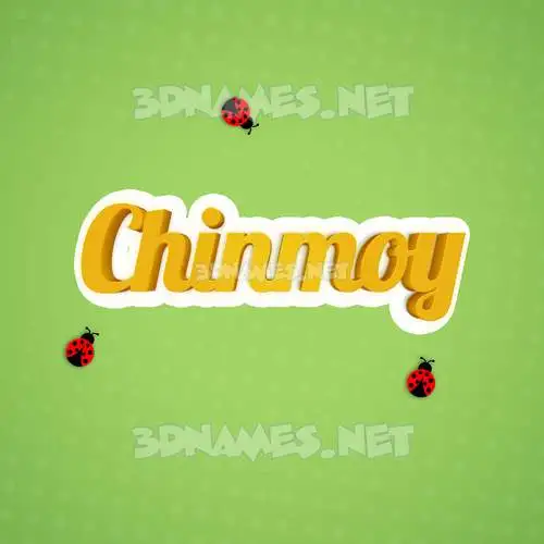 chinmoy in Ladybugs style - 3D name wallpaper chinmoy in Ladybugs style - 3D name wallpaper