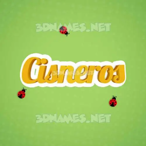 cisneros in Ladybugs style - 3D name wallpaper cisneros in Ladybugs style - 3D name wallpaper
