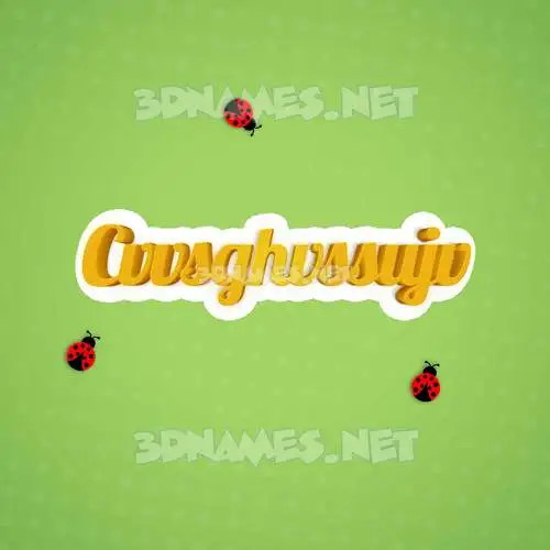 cvvsghvssujv in Ladybugs style - 3D name wallpaper cvvsghvssujv in Ladybugs style - 3D name wallpaper