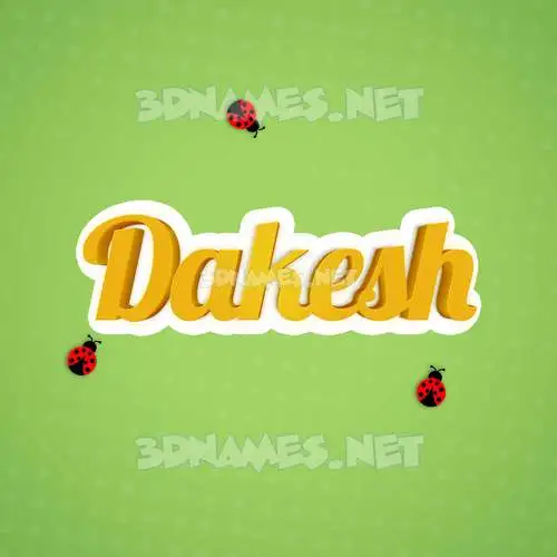 dakesh in Ladybugs style - 3D name wallpaper dakesh in Ladybugs style - 3D name wallpaper