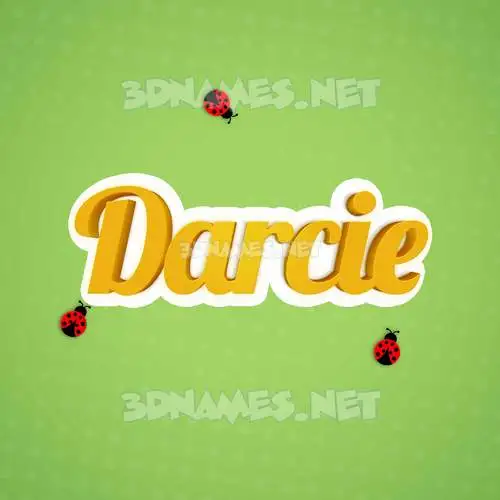 darcie in Ladybugs style - 3D name wallpaper darcie in Ladybugs style - 3D name wallpaper