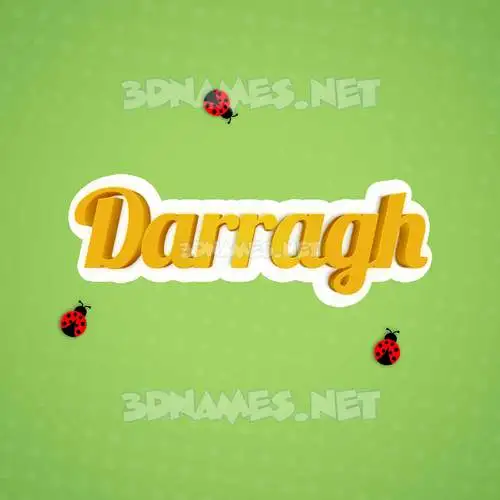 darragh in Ladybugs style - 3D name wallpaper darragh in Ladybugs style - 3D name wallpaper