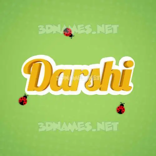 darshi in Ladybugs style - 3D name wallpaper darshi in Ladybugs style - 3D name wallpaper