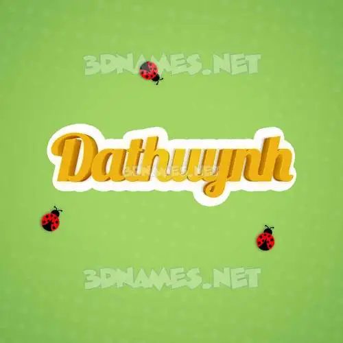 dathuynh in Ladybugs style - 3D name wallpaper dathuynh in Ladybugs style - 3D name wallpaper