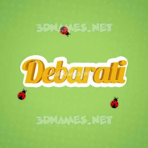 debarati in Ladybugs style - 3D name wallpaper debarati in Ladybugs style - 3D name wallpaper