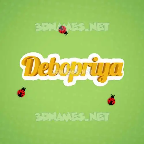 debopriya in Ladybugs style - 3D name wallpaper debopriya in Ladybugs style - 3D name wallpaper