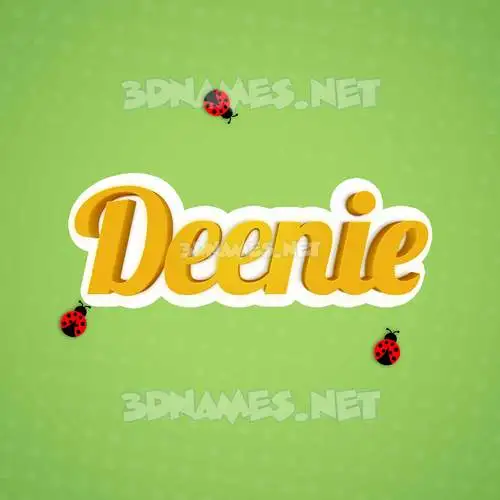 deenie in Ladybugs style - 3D name wallpaper deenie in Ladybugs style - 3D name wallpaper