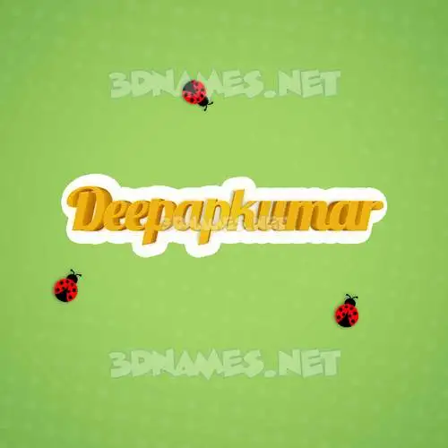 deepapkumar in Ladybugs style - 3D name wallpaper deepapkumar in Ladybugs style - 3D name wallpaper