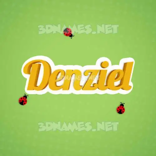 denziel in Ladybugs style - 3D name wallpaper denziel in Ladybugs style - 3D name wallpaper