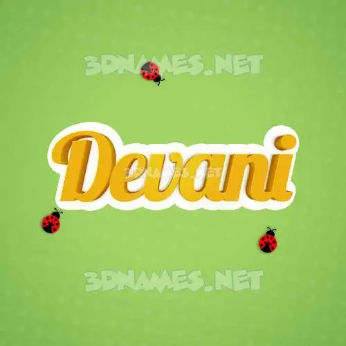 devani in Ladybugs style - 3D name wallpaper devani in Ladybugs style - 3D name wallpaper
