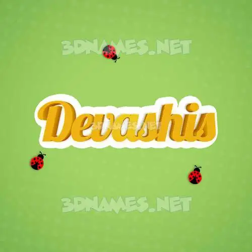devashis in Ladybugs style - 3D name wallpaper devashis in Ladybugs style - 3D name wallpaper