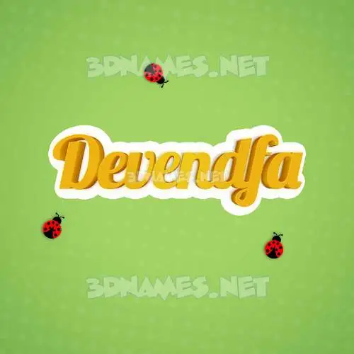 devendfa in Ladybugs style - 3D name wallpaper devendfa in Ladybugs style - 3D name wallpaper