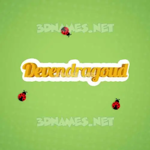 devendragoud in Ladybugs style - 3D name wallpaper devendragoud in Ladybugs style - 3D name wallpaper