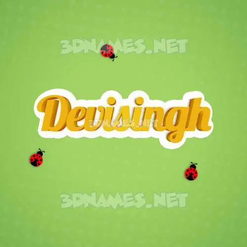 devisingh in Ladybugs style - 3D name wallpaper devisingh in Ladybugs style - 3D name wallpaper