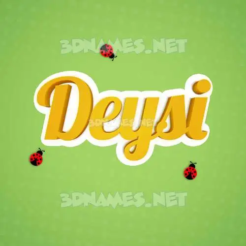 deysi in Ladybugs style - 3D name wallpaper deysi in Ladybugs style - 3D name wallpaper