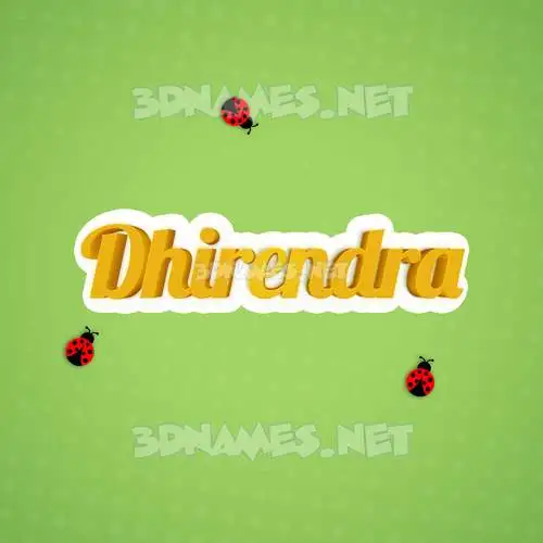 dhirendra in Ladybugs style - 3D name wallpaper dhirendra in Ladybugs style - 3D name wallpaper