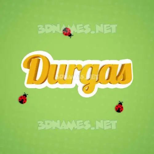 durgas in Ladybugs style - 3D name wallpaper durgas in Ladybugs style - 3D name wallpaper