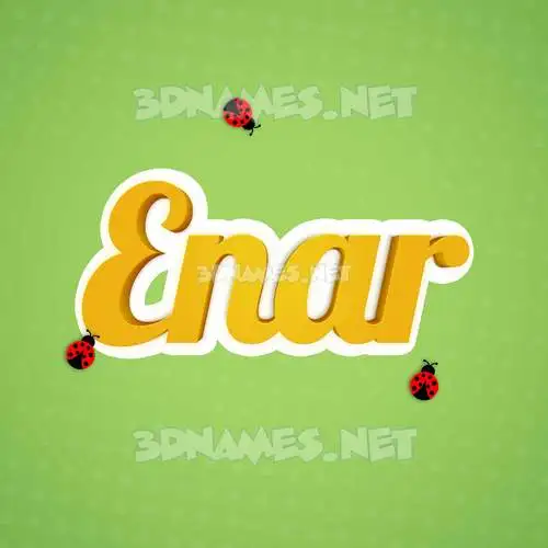 enar in Ladybugs style - 3D name wallpaper enar in Ladybugs style - 3D name wallpaper