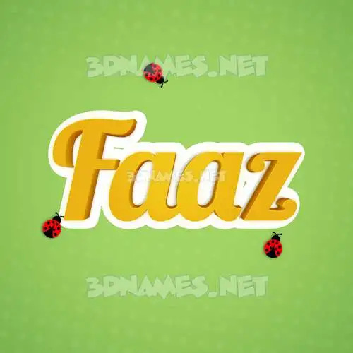 faaz in Ladybugs style - 3D name wallpaper faaz in Ladybugs style - 3D name wallpaper