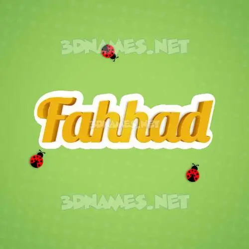fahhad in Ladybugs style - 3D name wallpaper fahhad in Ladybugs style - 3D name wallpaper